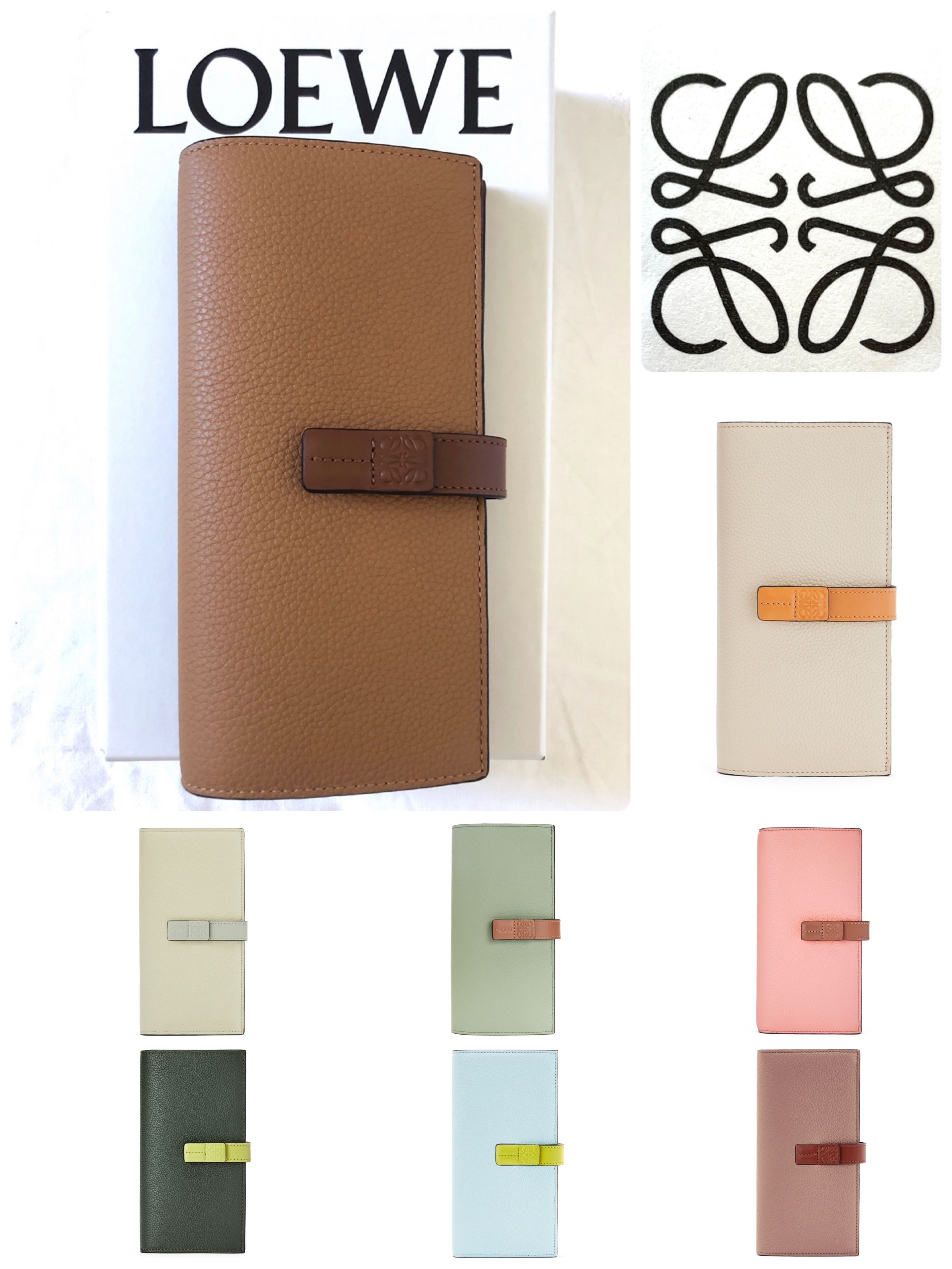 【LOEWE】★ラージバーティカルウォレット 【LOEWE】★ラージバーティカルウォレット
