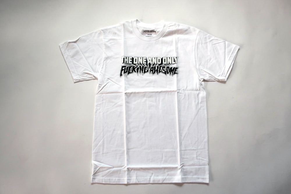 未発売?Fucking Awesome One And Only Tee TシャツJason Dill白 未発売?Fucking Awesome One And Only Tee TシャツJason Dill白