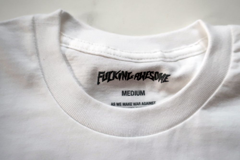 未発売?Fucking Awesome One And Only Tee TシャツJason Dill白 未発売?Fucking Awesome One And Only Tee TシャツJason Dill白