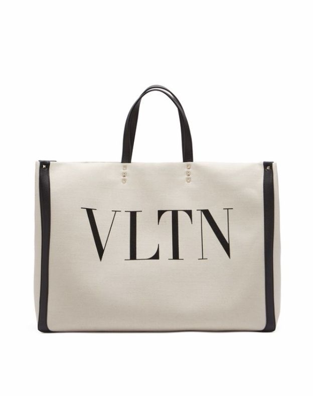 ☆VALENTINO☆NEW♪関税込♪VLTN キャンバス トートバッグ (VALENTINO ☆VALENTINO☆NEW♪関税込♪VLTN キャンバス トートバッグ (VALENTINO