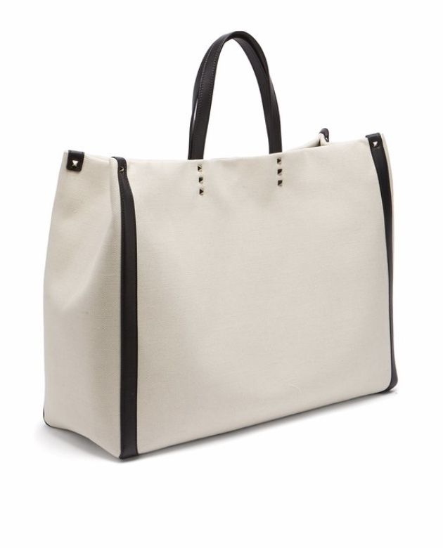 ☆VALENTINO☆NEW♪関税込♪VLTN キャンバス トートバッグ (VALENTINO ☆VALENTINO☆NEW♪関税込♪VLTN キャンバス トートバッグ (VALENTINO