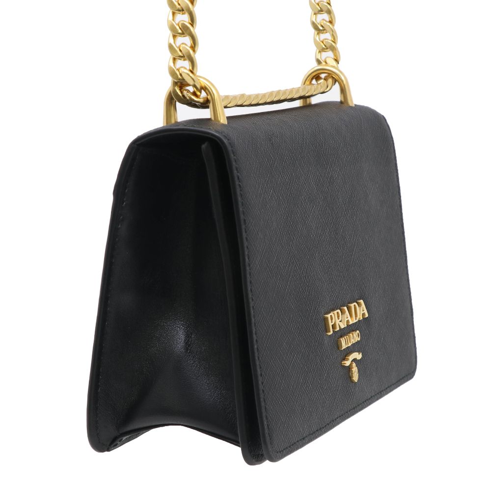 PRADA☆セール！サフィアーノレザーショルダーバック♪ 1BD133