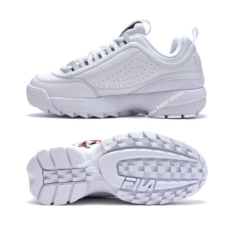 FILA☆DISRUPTOR 2☆ロゴ☆厚底☆兼用 (FILA/スニーカー