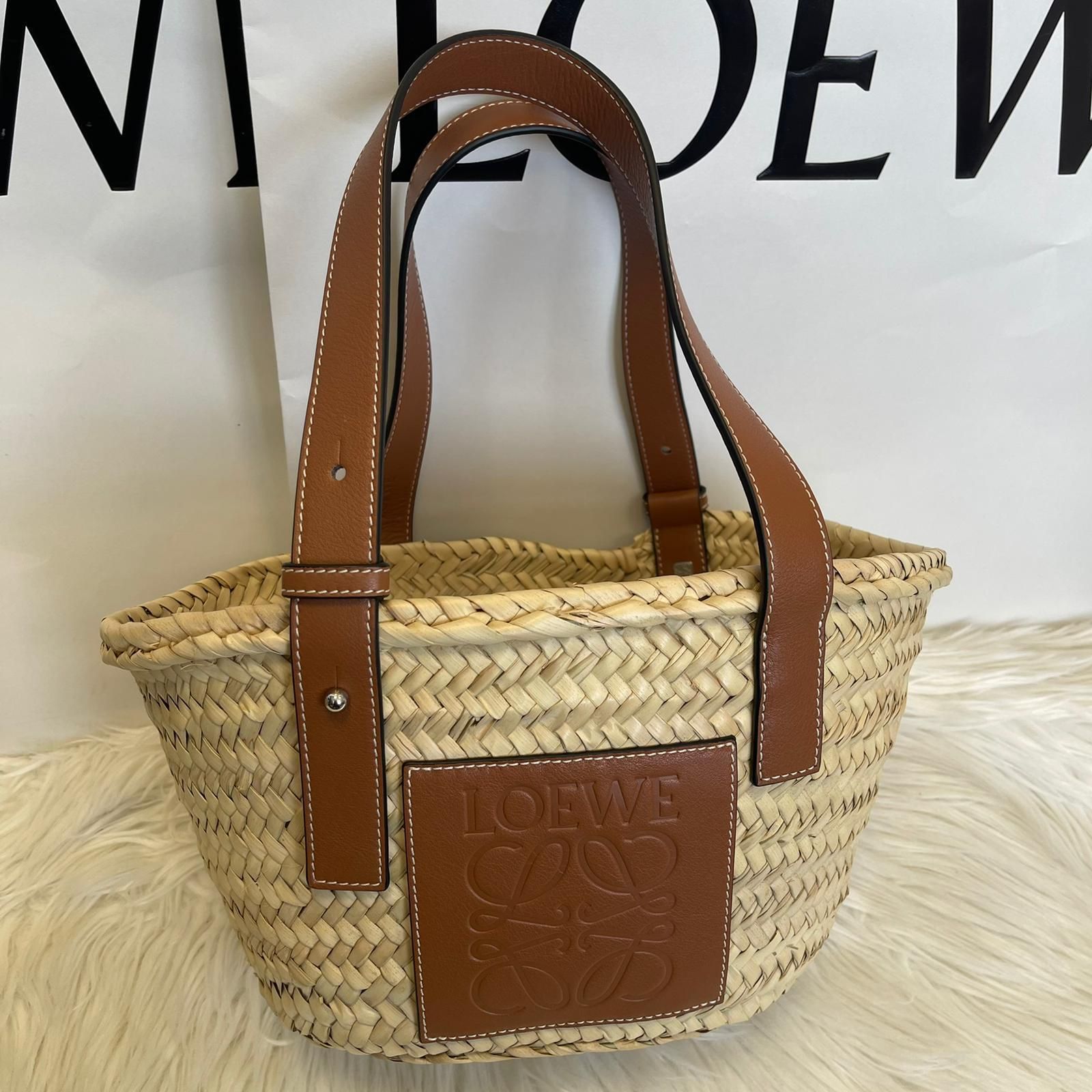 LOEWE ロエベ バスケットバッグ BASKET BAG かごバッグ SMALL (LOEWE 