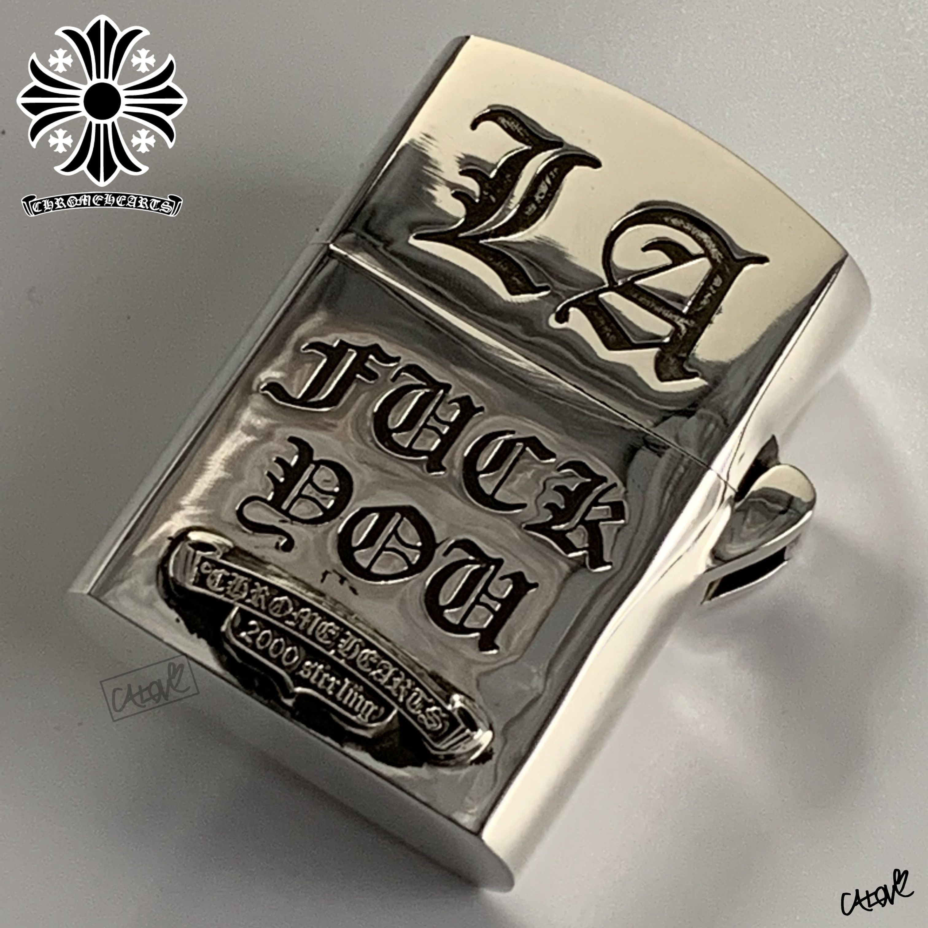 クロムハーツ LA FUCK YOU ZIPPO