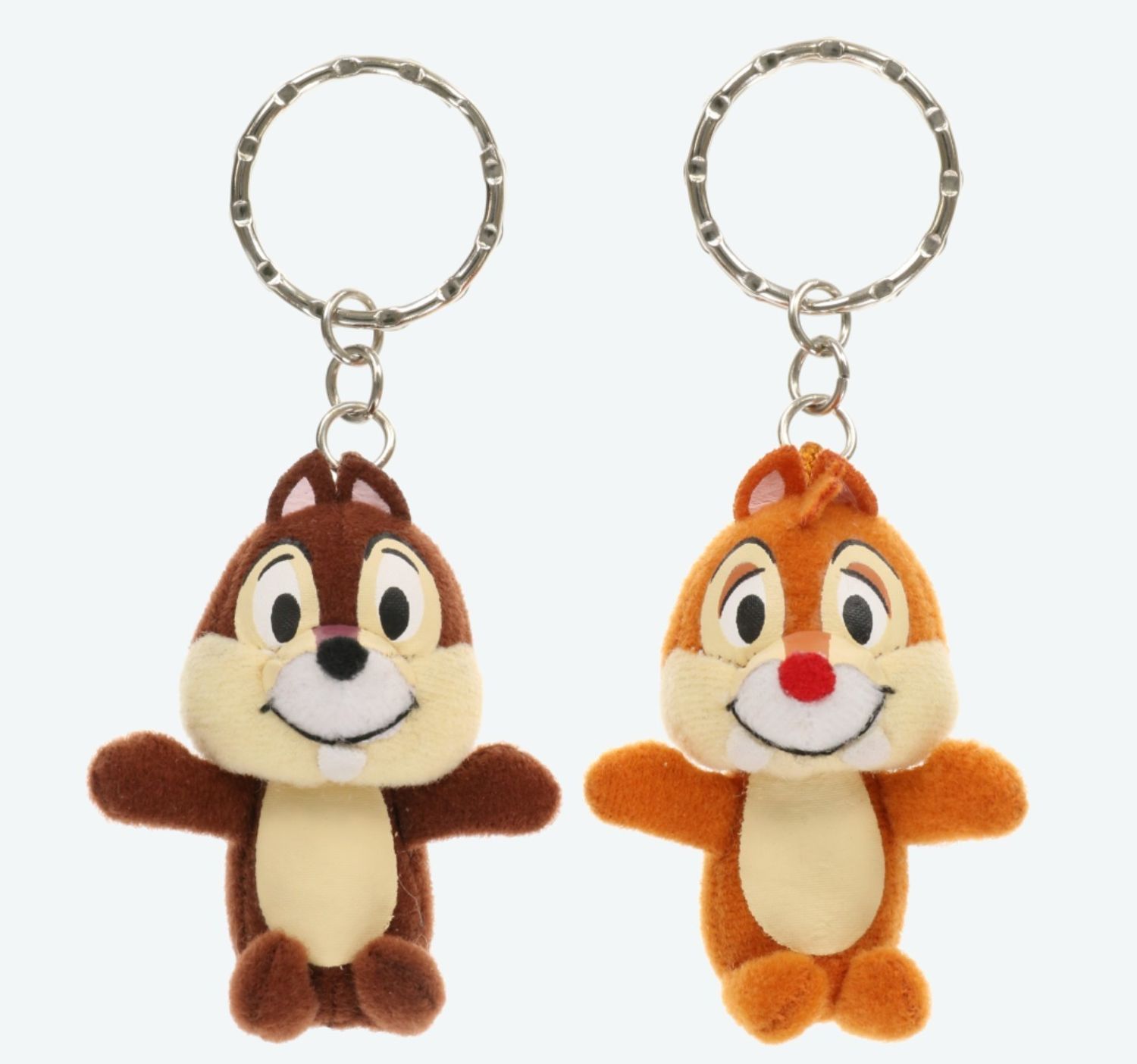 チップとデールの小さいぬいぐるみキーチェーン Tdr Disney キーホルダー キーリング Buyma