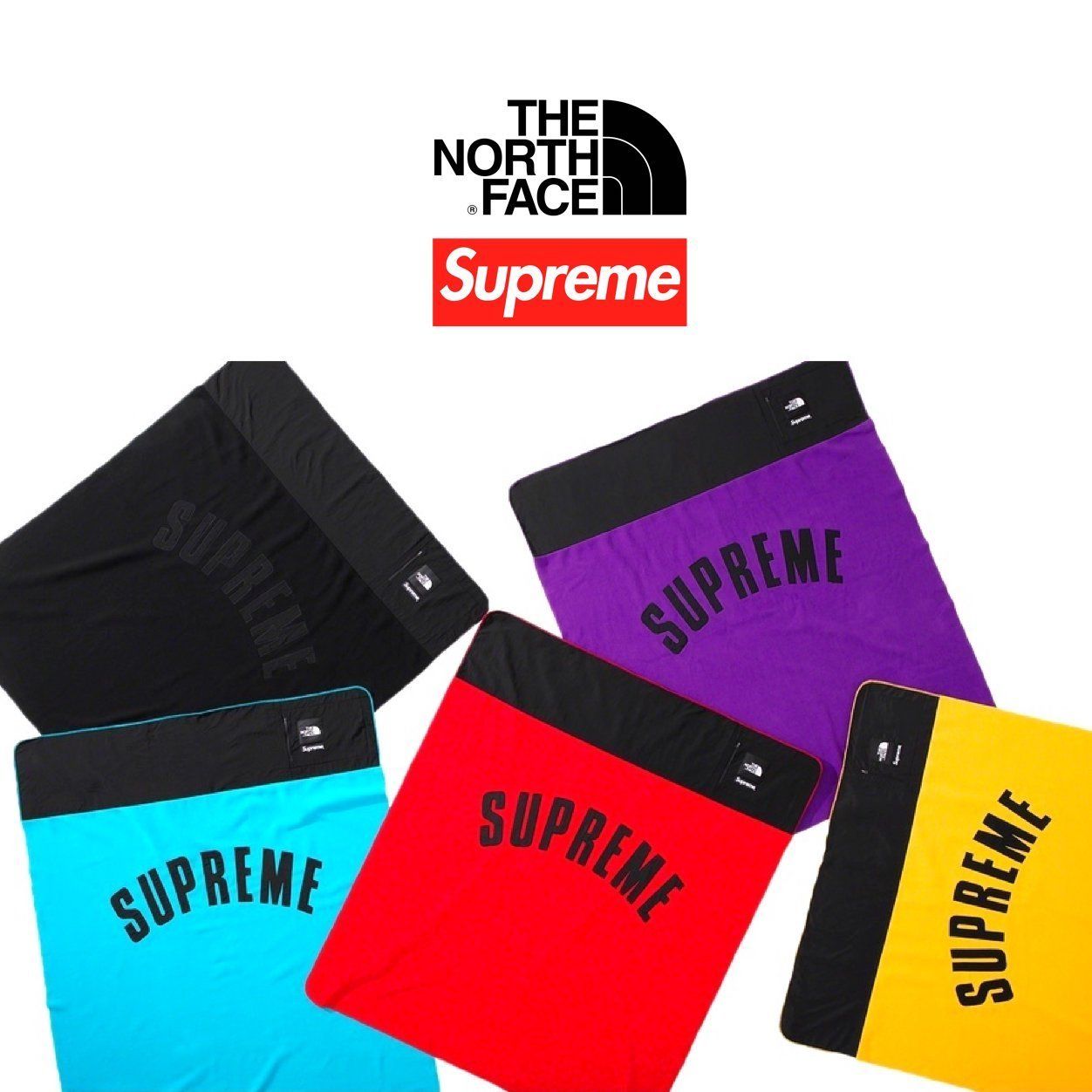 SS19 Supreme The North Face Arc Logo Denali Fleece Blanket 安い直販店 Supreme/The North ブランケット アークロゴ Face その他