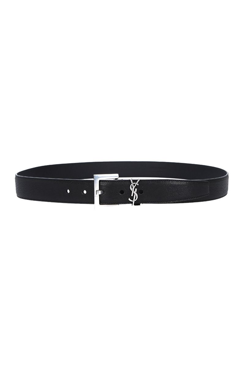 SAINT LAURENT モノグラム レザーベルト (Saint Laurent/ベルト SAINT LAURENT モノグラム レザーベルト (Saint Laurent/ベルト