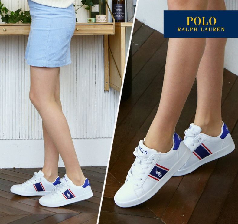 ☆POLO RALPH LAUREN☆ カジュアルホワイト QUIGLEY スニーカー ☆POLO RALPH LAUREN☆ カジュアルホワイト QUIGLEY スニーカー
