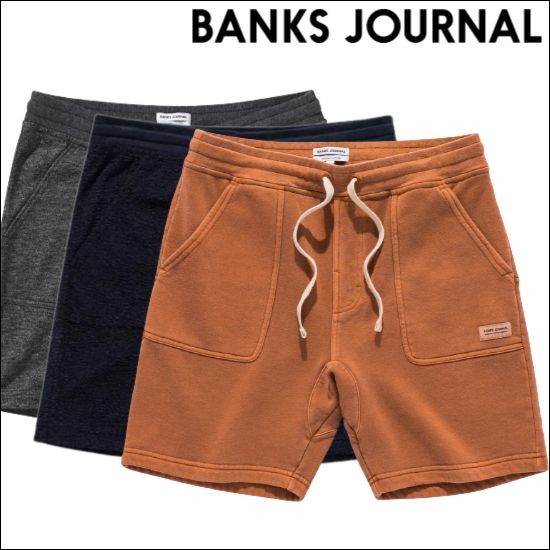 BANKS JOURNAL ウォークショーツ BIG BEAR FLEECE WALKSHORT (BANKS