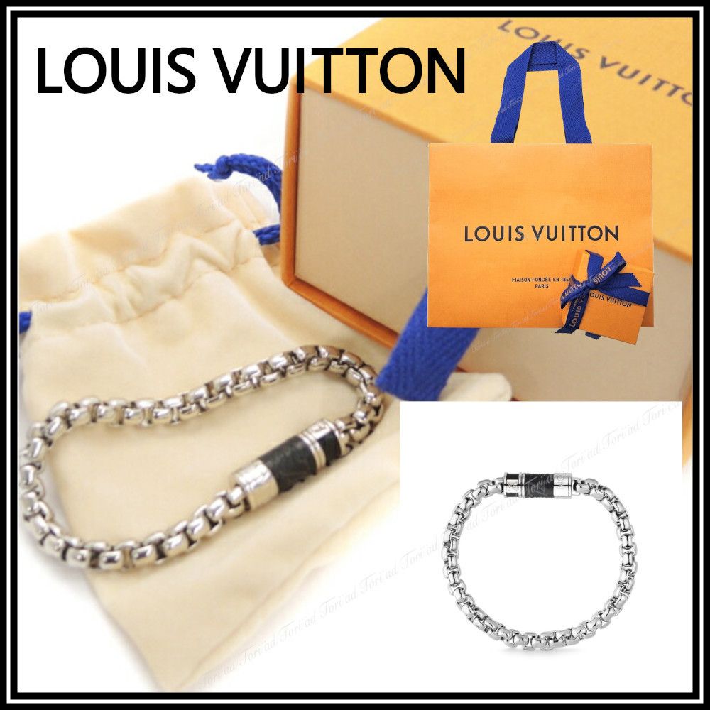 送料無料 Louis Vuitton チェーンブレスレット☆重ね付けもOK (Louis 送料無料 Louis Vuitton チェーンブレスレット☆重ね付けもOK (Louis