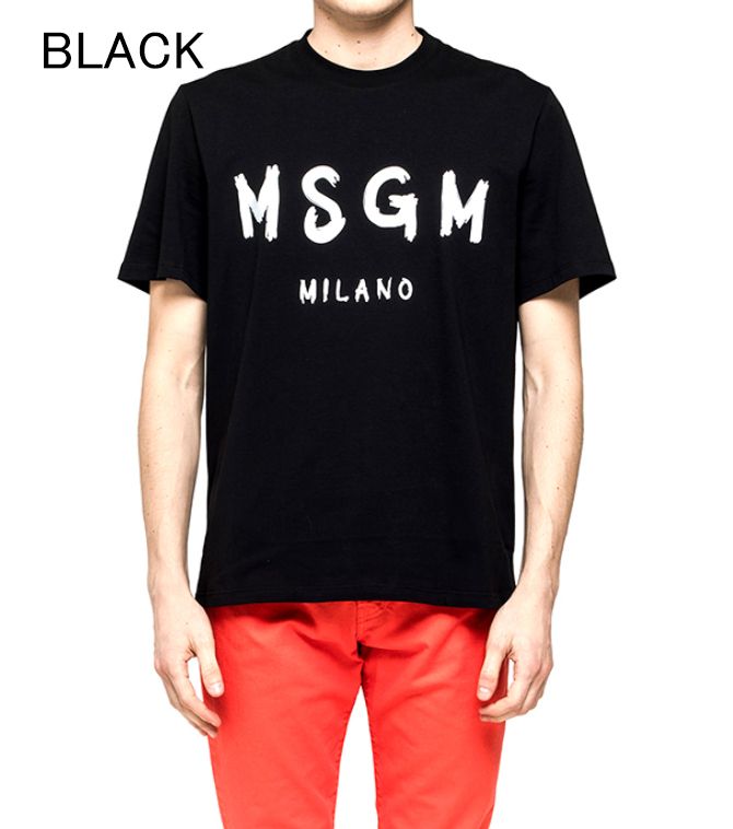 国内在庫即納MSGM メンズ ロゴTシャツ 2640MM97 (MSGM/Tシャツ 国内在庫即納MSGM メンズ ロゴTシャツ 2640MM97 (MSGM/Tシャツ