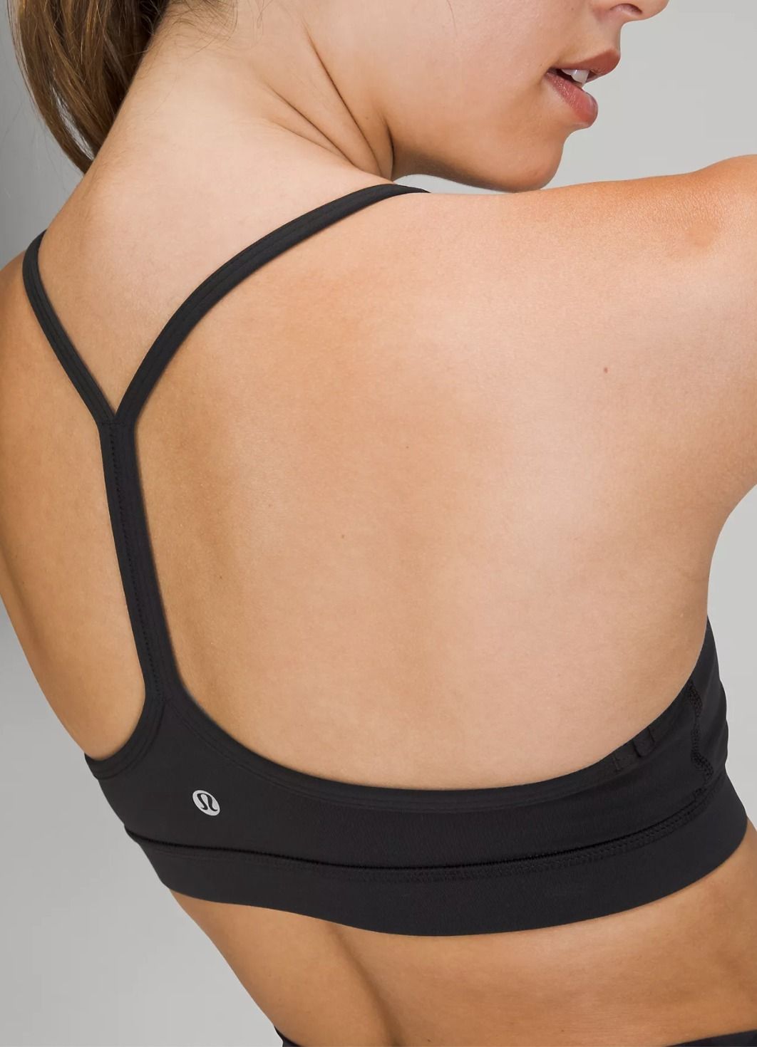 定番ブラック☆柔らかNulu素材☆ Y型バックブラ Flow Y Bra (lululemon ...