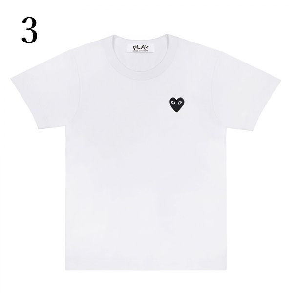 1-3日着/追跡【即発】COMME des GARCONS ハートロゴ カットソー 1-3日着/追跡【即発】COMME des GARCONS ハートロゴ カットソー