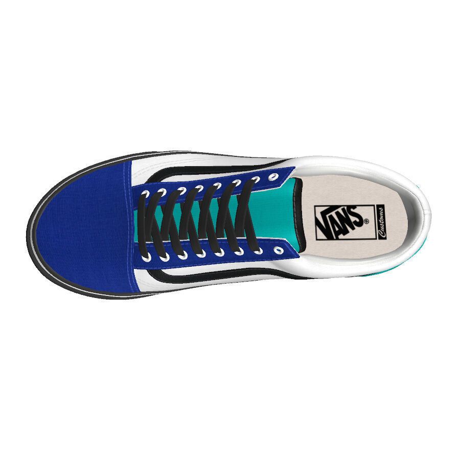 関税込】VANS Customs Color Block Old Skool カスタム (VANS