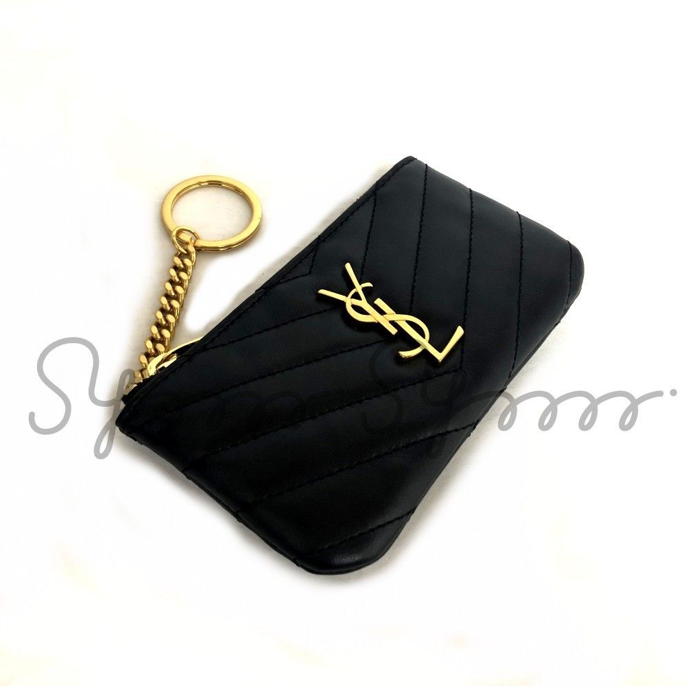 SALE!!【即納】☆SAINT LAURENT☆モノグラム☆キーポーチ♪♪ (Saint SALE!!【即納】☆SAINT LAURENT☆モノグラム☆キーポーチ♪♪ (Saint