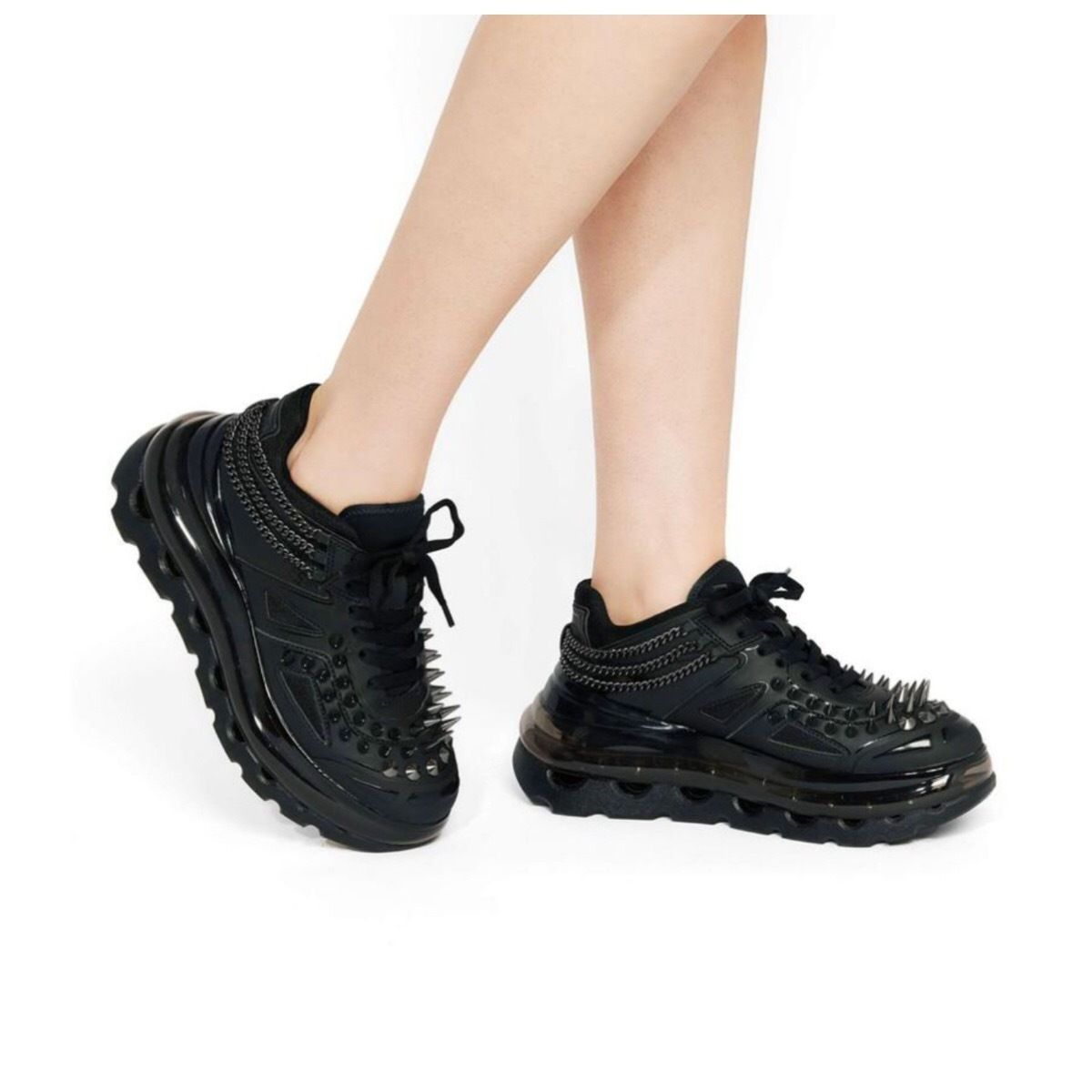 クーポン利用&送料無料 SHOES 53045 BUMP'AIR ブラックゴシック | www