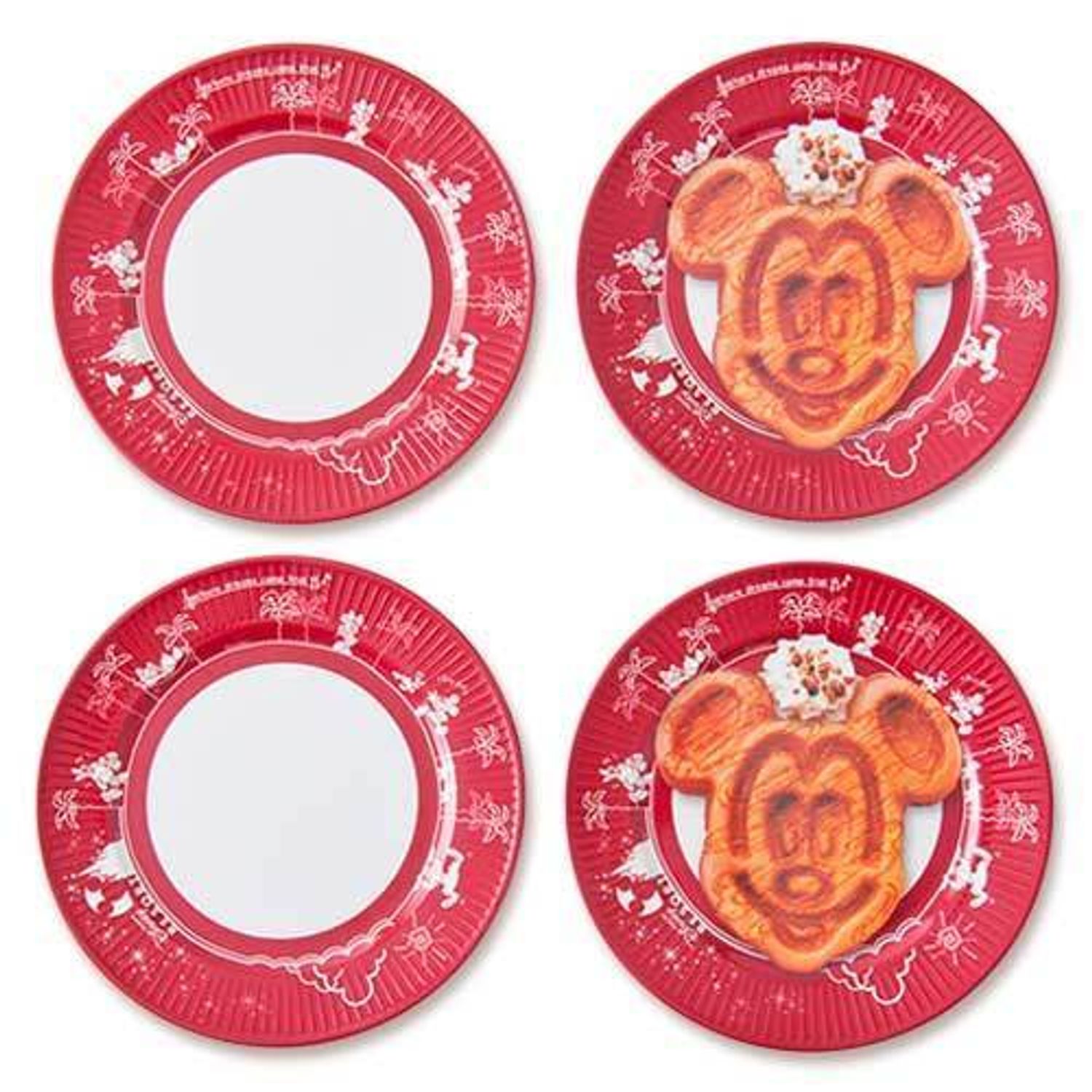 Tdr パークフード プレートセット ワッフル 東京ディズニー Disney キャラクターグッズ Buyma