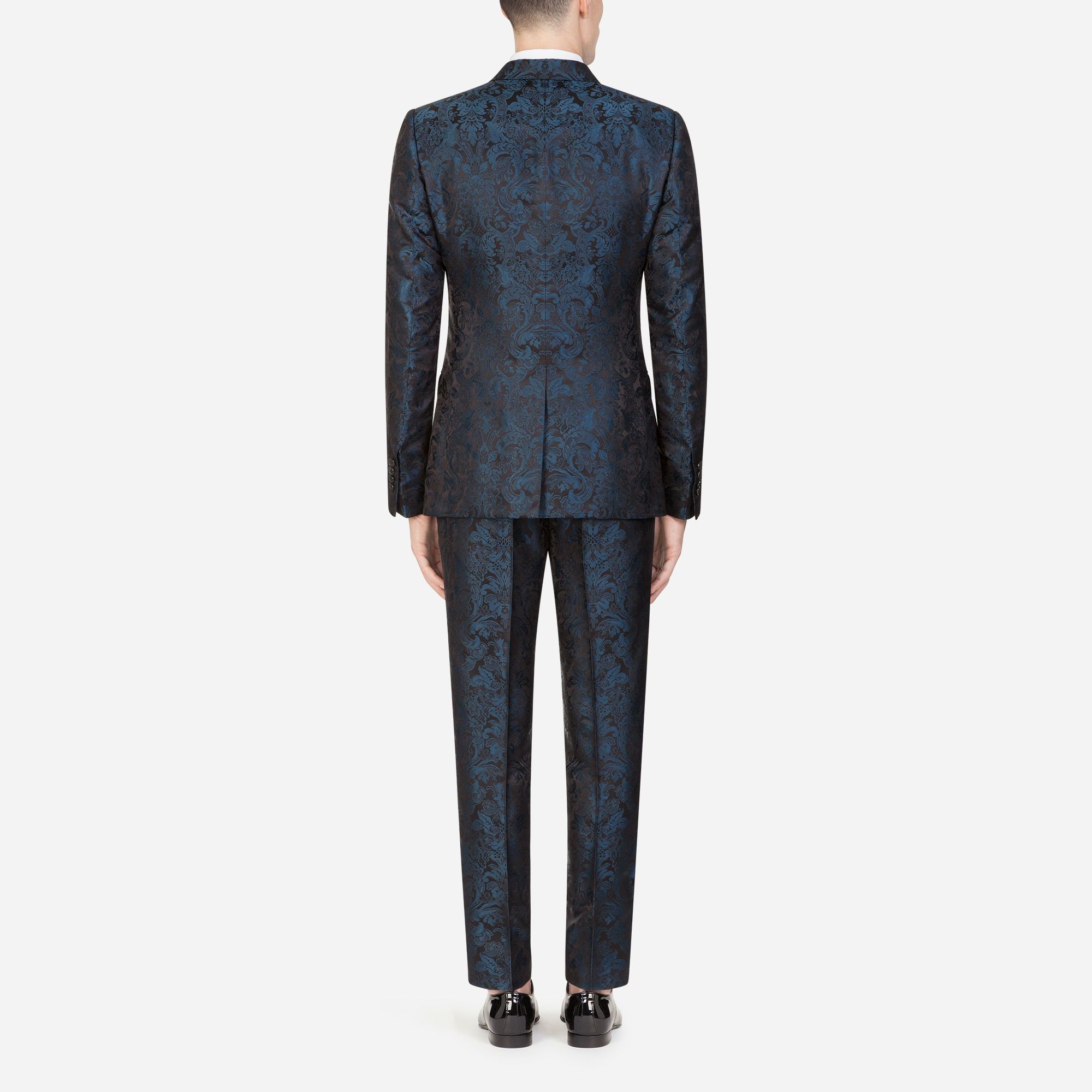 Dolce & Gabbana マルティーニフィット シルクジャカード スーツ ...