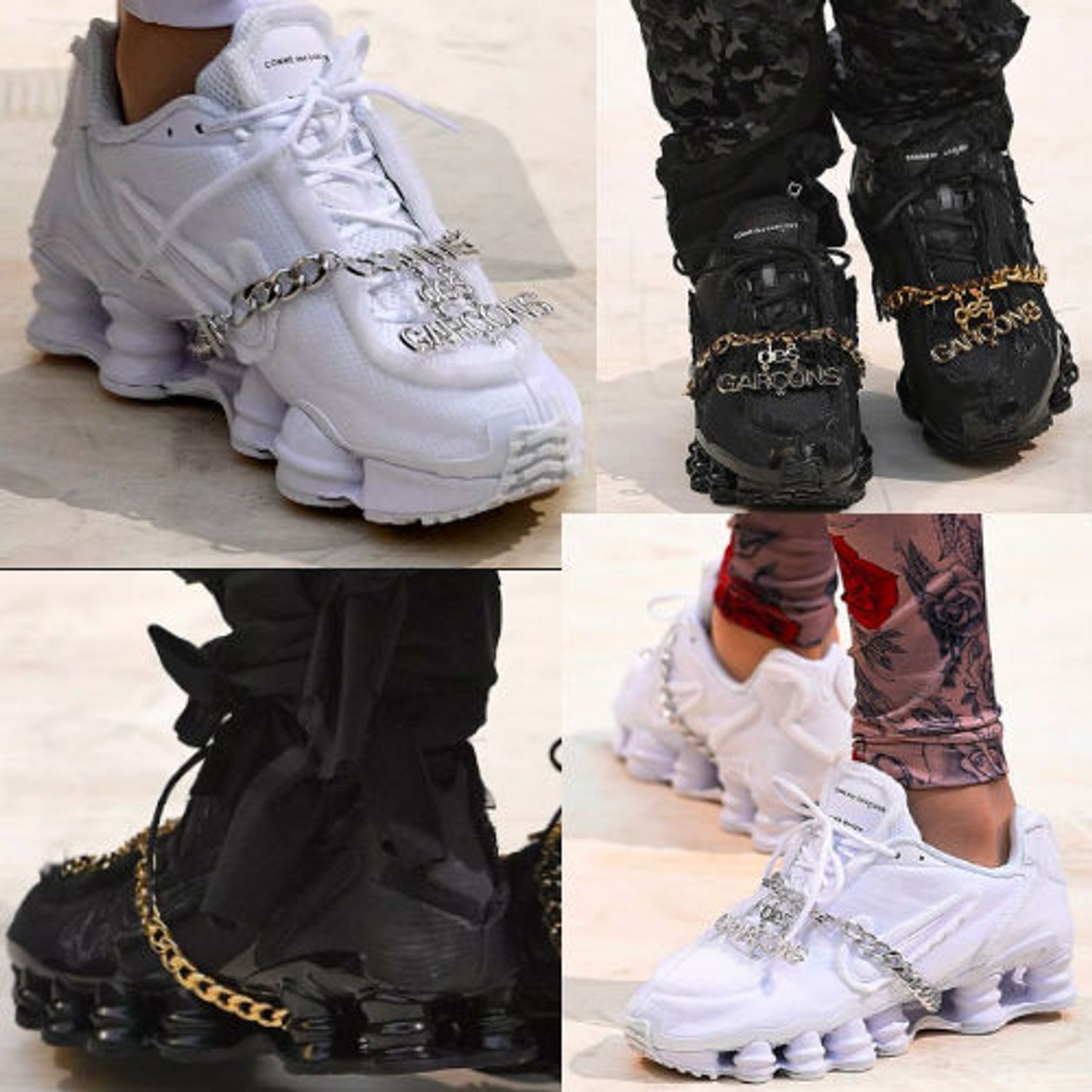 shox nike cdg