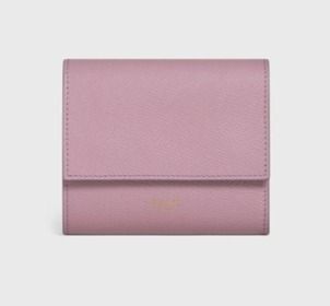CELINE】スモールトリフォールドウォレット(ぺブル) (CELINE ...