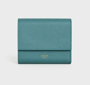 CELINE】スモールトリフォールドウォレット(ぺブル) (CELINE ...