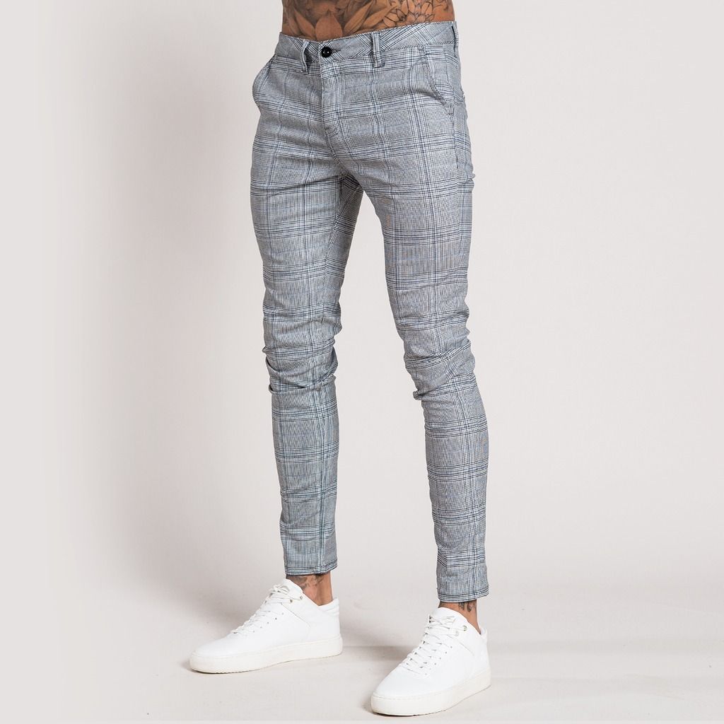 Bee Inspired グレンチェック スキニー チノパン クロップド (ASOS Bee Inspired グレンチェック スキニー チノパン クロップド (ASOS