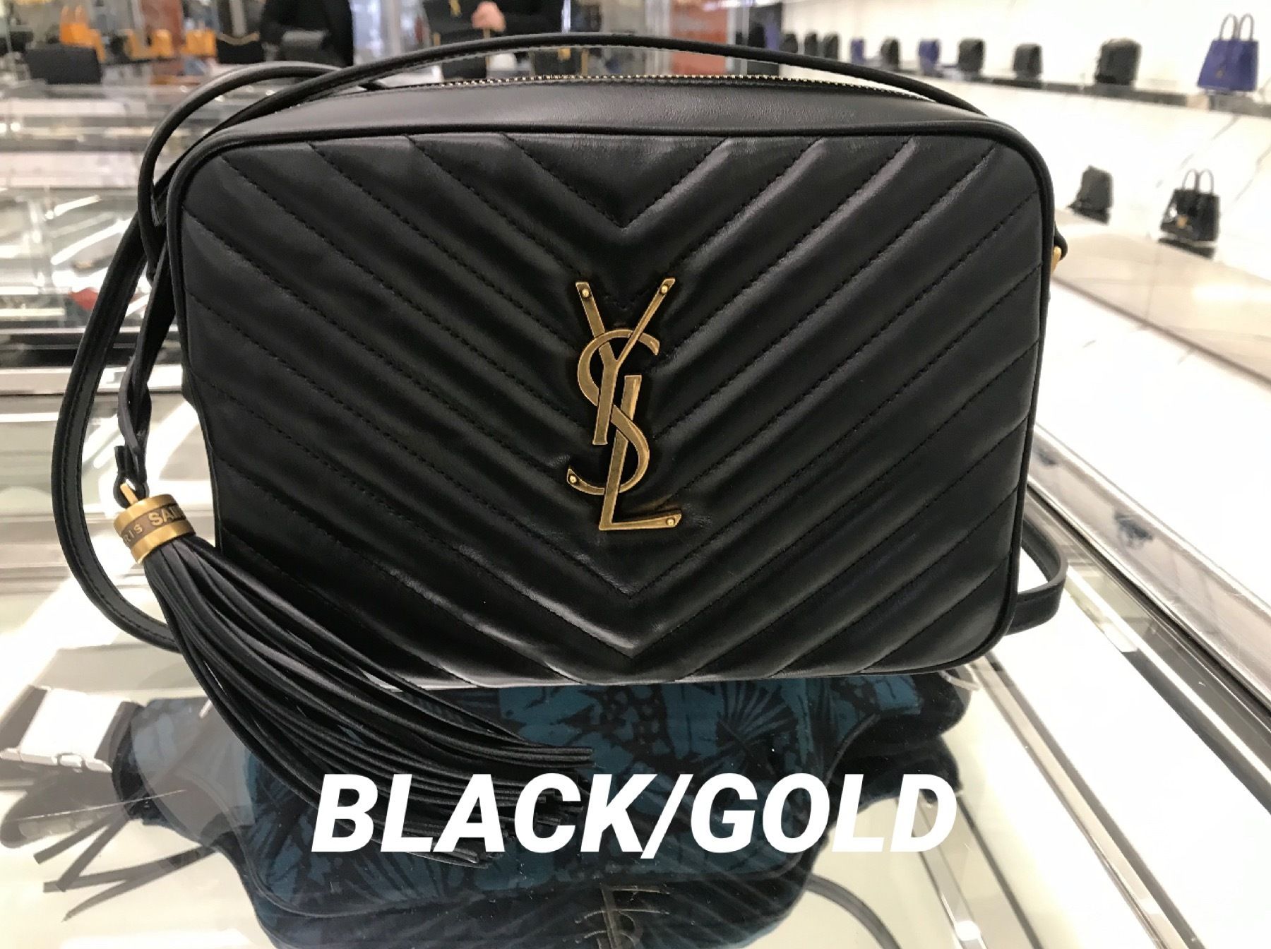 大人気【Saint Laurent】ルー キルティングレザー カメラバッグ (Saint 大人気【Saint Laurent】ルー キルティングレザー カメラバッグ (Saint