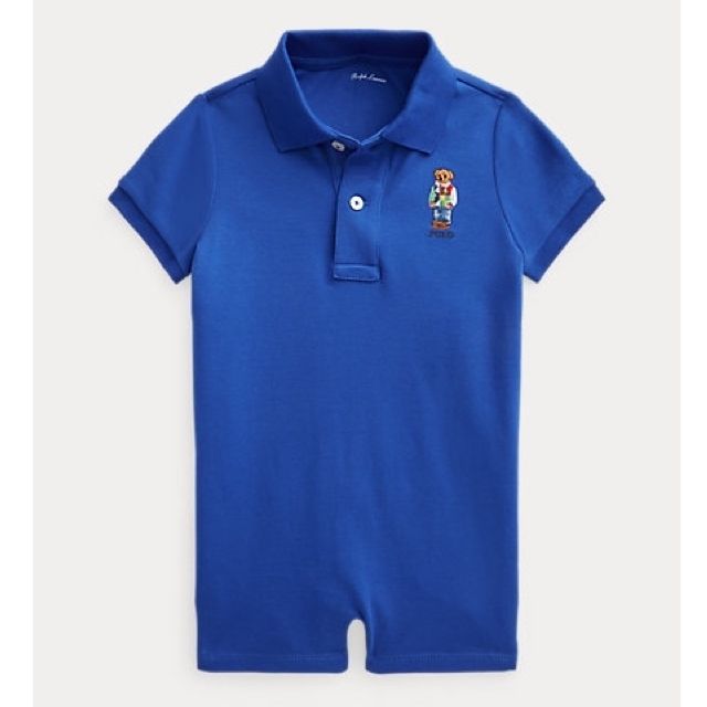 ベビー)Polo ベア フリース カバーオール （ロンパース）｜POLO