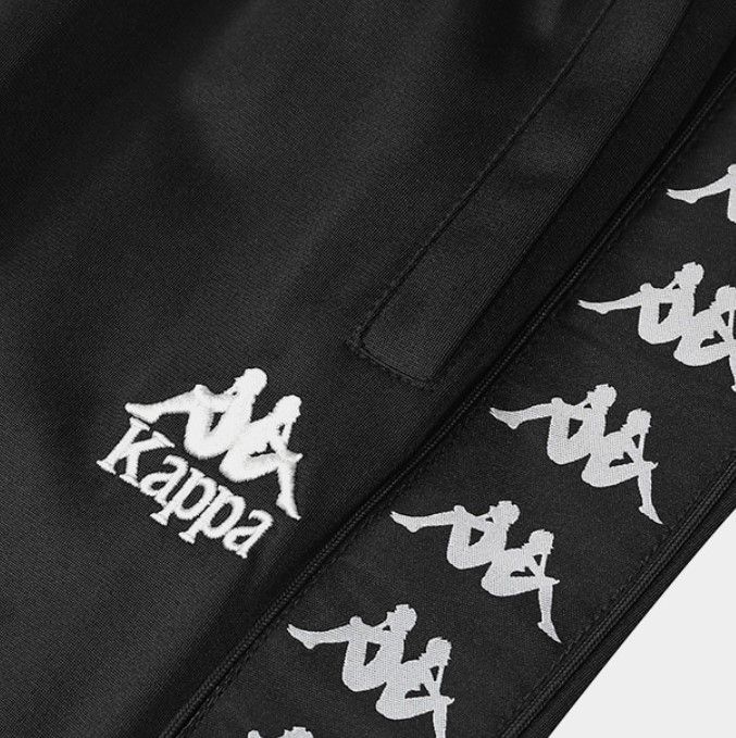 KAPPA☆222BANDA サイドライン ジップアップ 日本未入荷☆KAPPA☆222BANDAサイドライン ジョガーパンツ