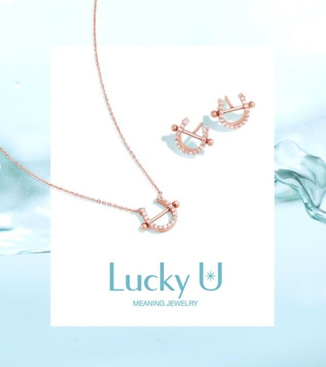 ☆Stone Henge☆ 14K ピアス P1405 Lucky U STONE HENgE ストーンヘンジ 「Lucky U」 P1405 14K ピアス