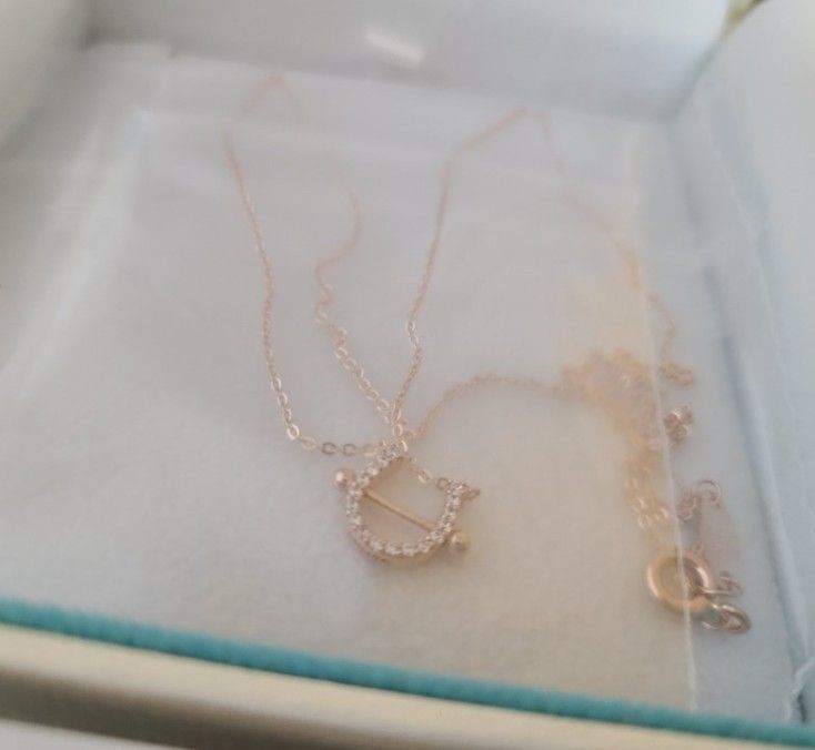 STONE HENgE ストーンヘンジ「Lucky U」P1406 14K ネックレス