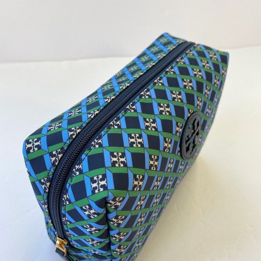 即発 TORY BURCH☆ナイロン製 COSMETIC CASE*ギフト用 (Tory Burch ...