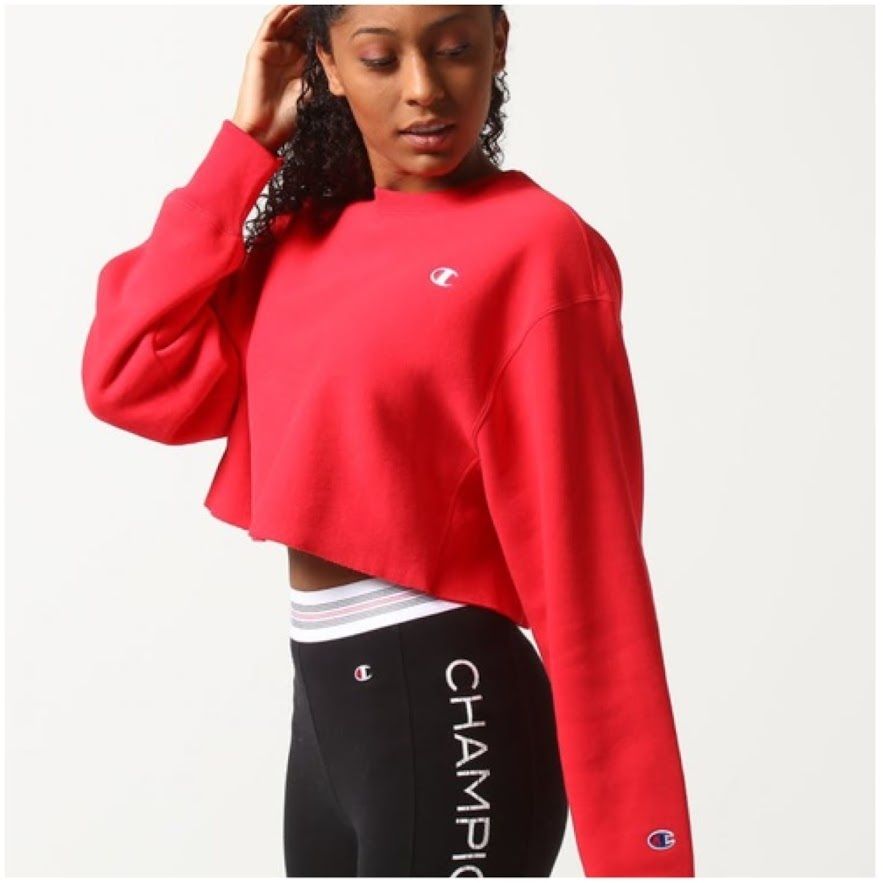 champion】Reverse Weave クロップド丈 トレーナー (CHAMPION champion】Reverse Weave クロップド丈 トレーナー (CHAMPION