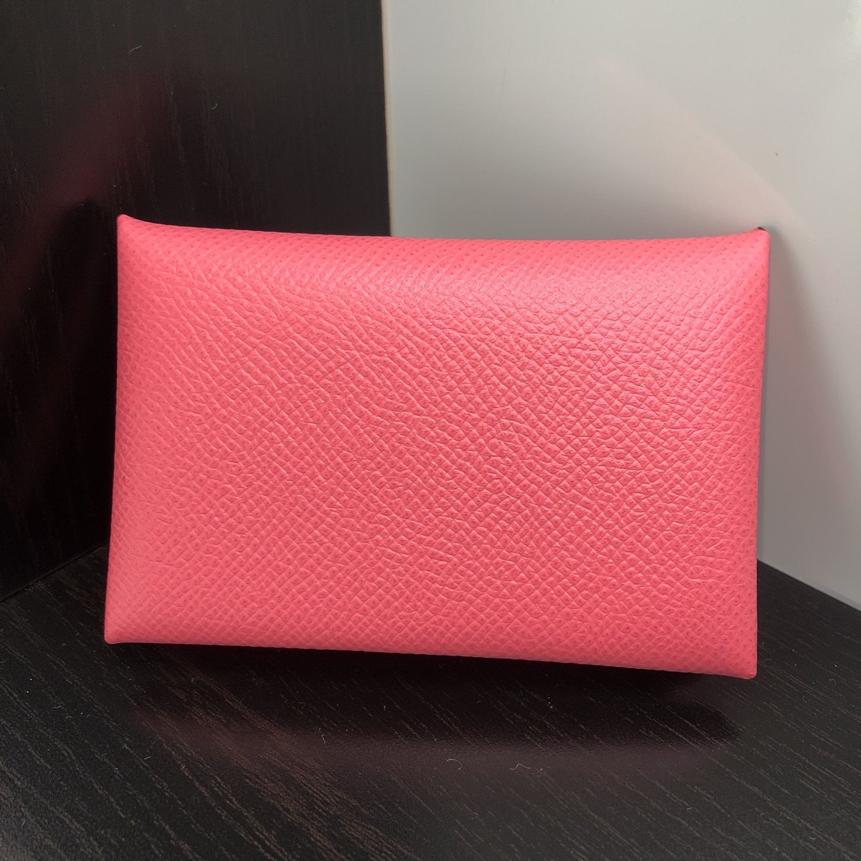 プレゼントに最適 ☆エルメス カルヴィ カードケース (HERMES/コイン 【おまけ付】 【特別値引】HERMES エルメス カルヴィ カードケース コインケース レッド 名刺入れ/定期入れ