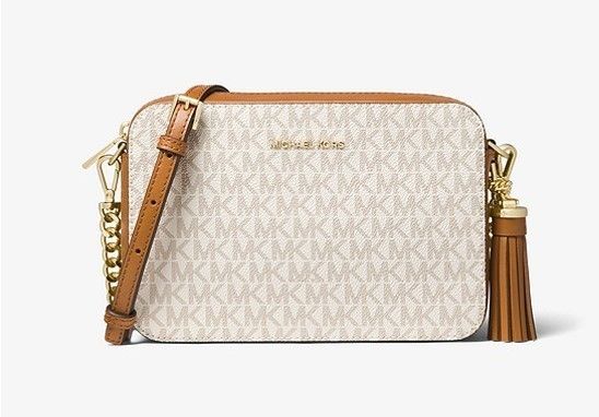 【１着でも送料無料】 Michael Kors】Ginny ミディアム カメラバッグ - MKロゴ バッグ