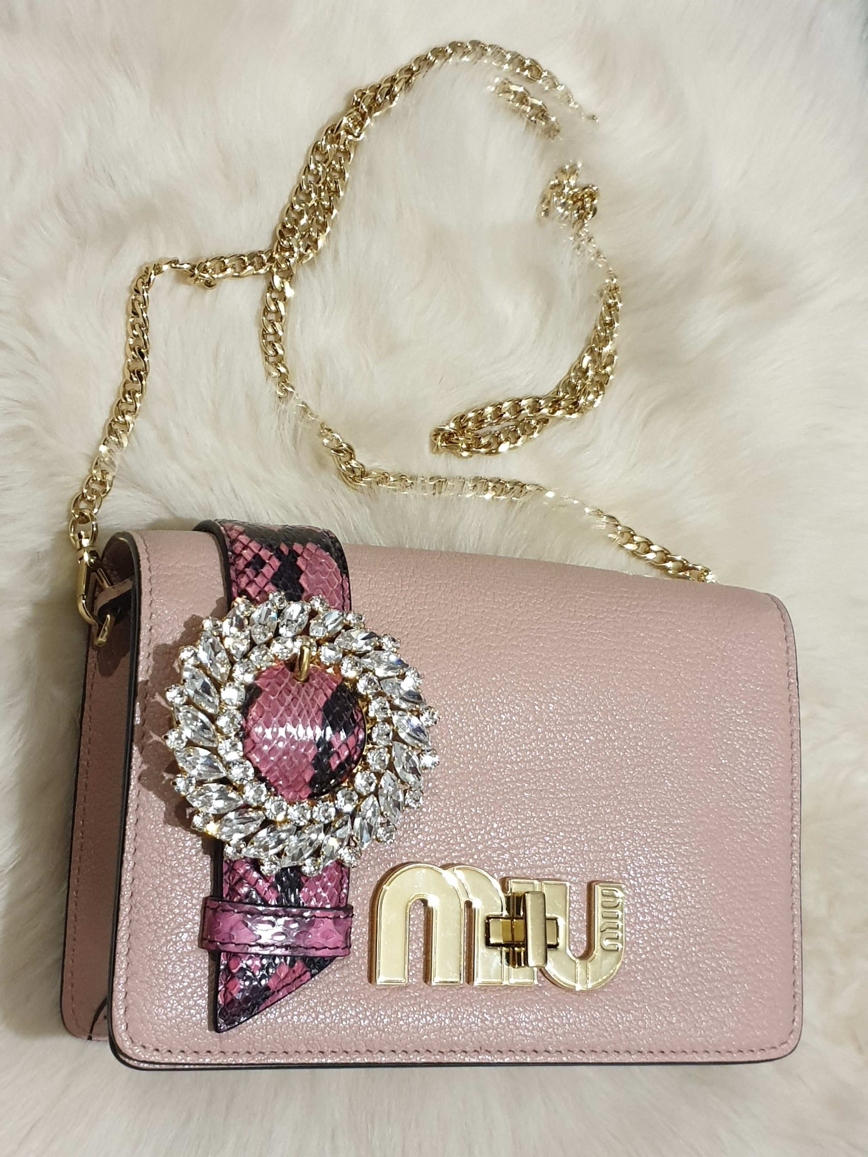 MIUMIU ショルダーバッグ ピンク