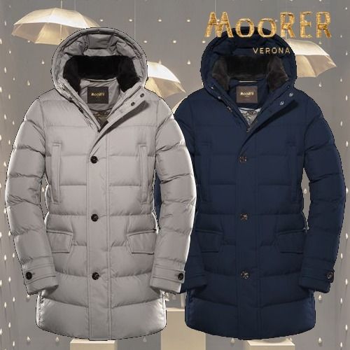 MooRER(ムーレー) SATURNO-STP グースダウン入り コート 2色展開 ...