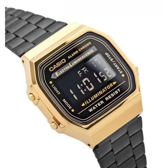 ☆送・関税込☆ CASIO A-168WEGB-1B デジタル ゴールド UNISEX (CASIO