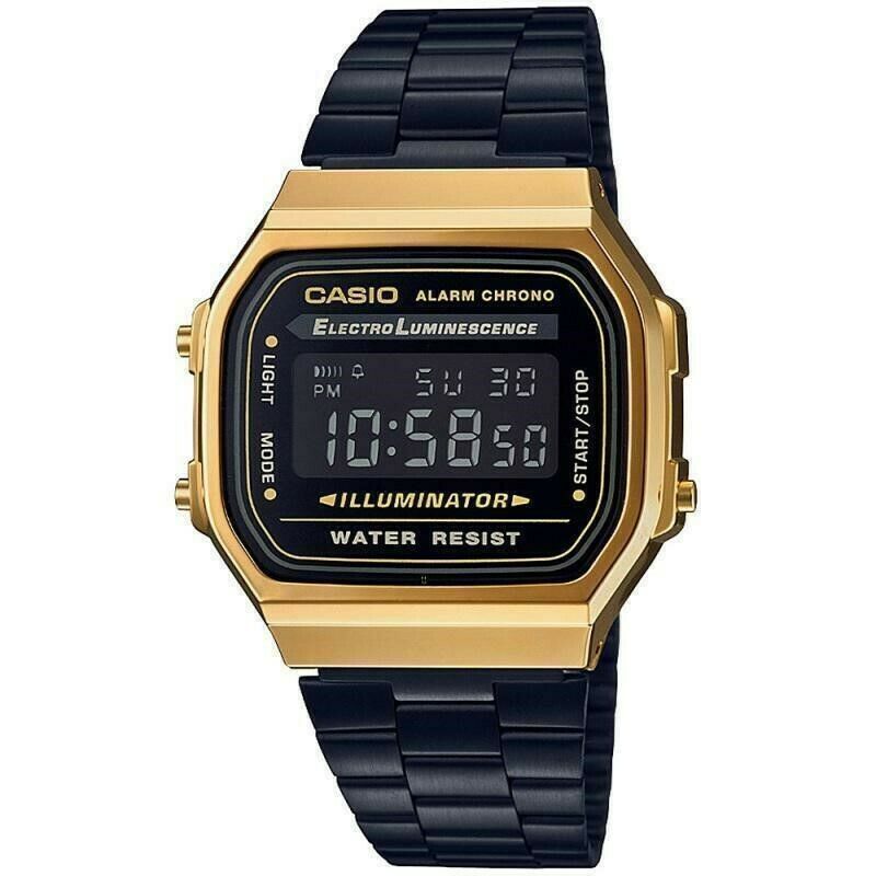 ☆送・関税込☆ CASIO A-168WEGB-1B デジタル ゴールド UNISEX (CASIO