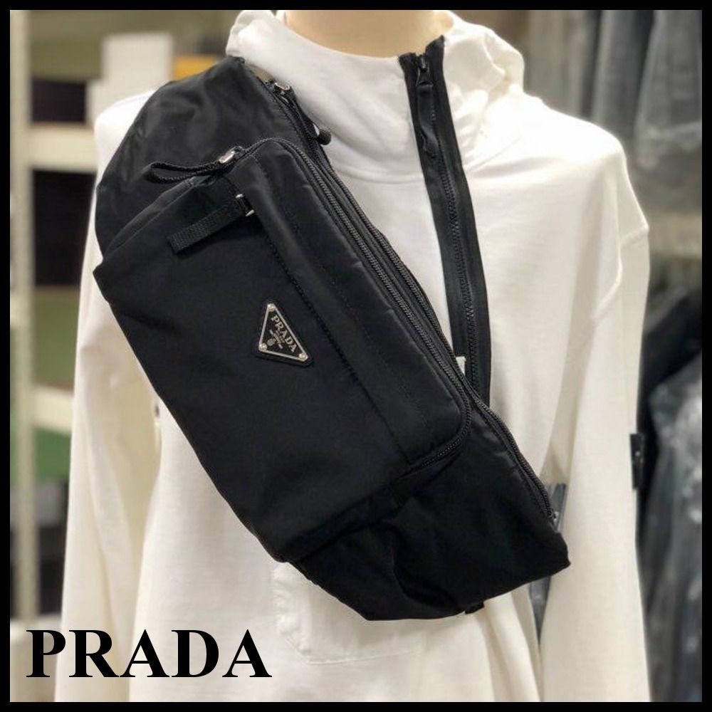 国内発送 PRADA☆大人気モデル!NYLON クロスボディバッグ (PRADA ...