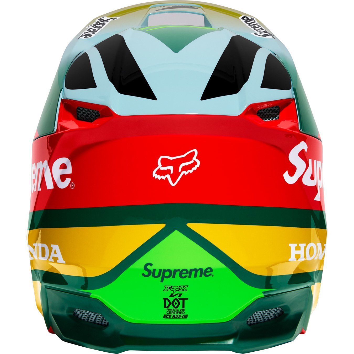FW19 Supreme Honda Fox Racing V1 Helmet - ヘルメット (Supreme/その他)  47843427【BUYMA】