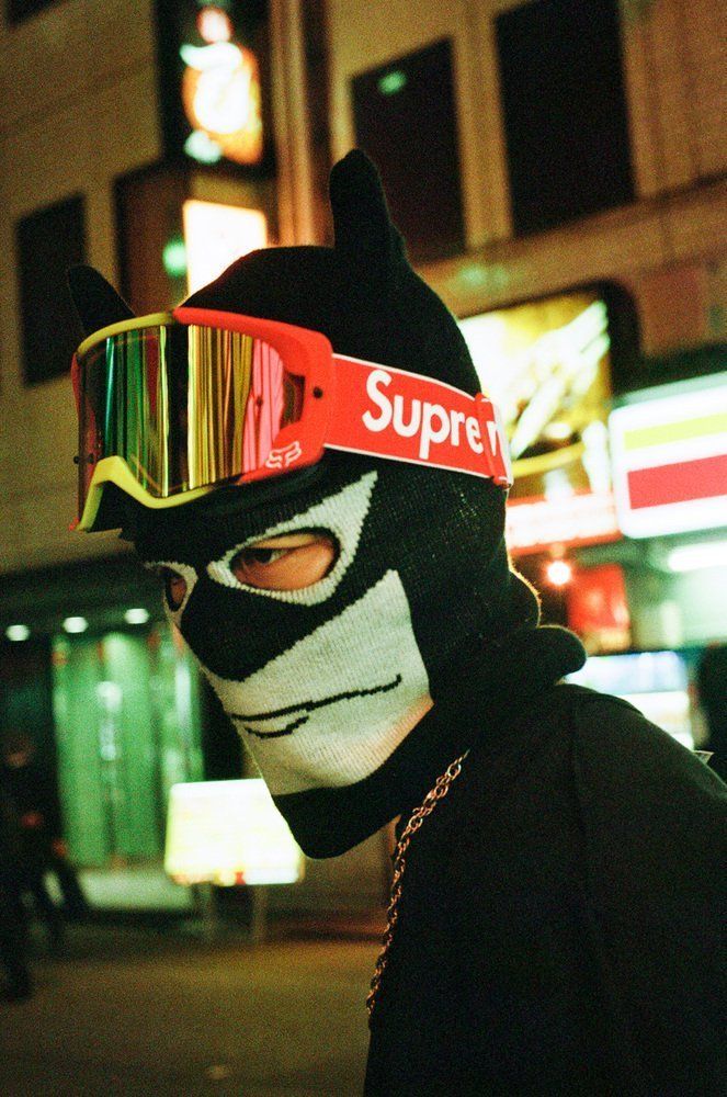 Supreme Fox Racing Goggles Black - FW23 - US