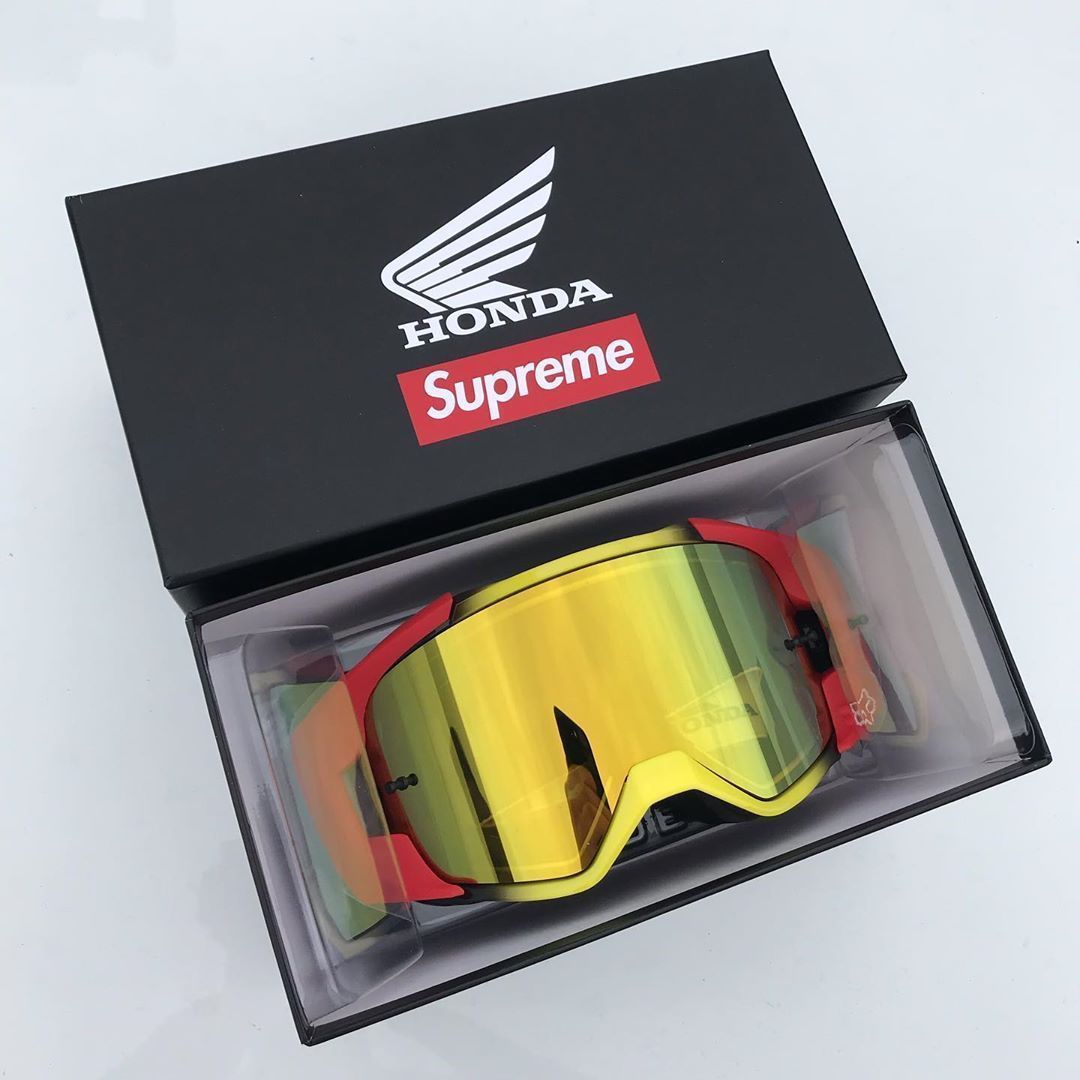 FW19 Supreme Honda Fox Racing Vue Goggles - ゴーグル