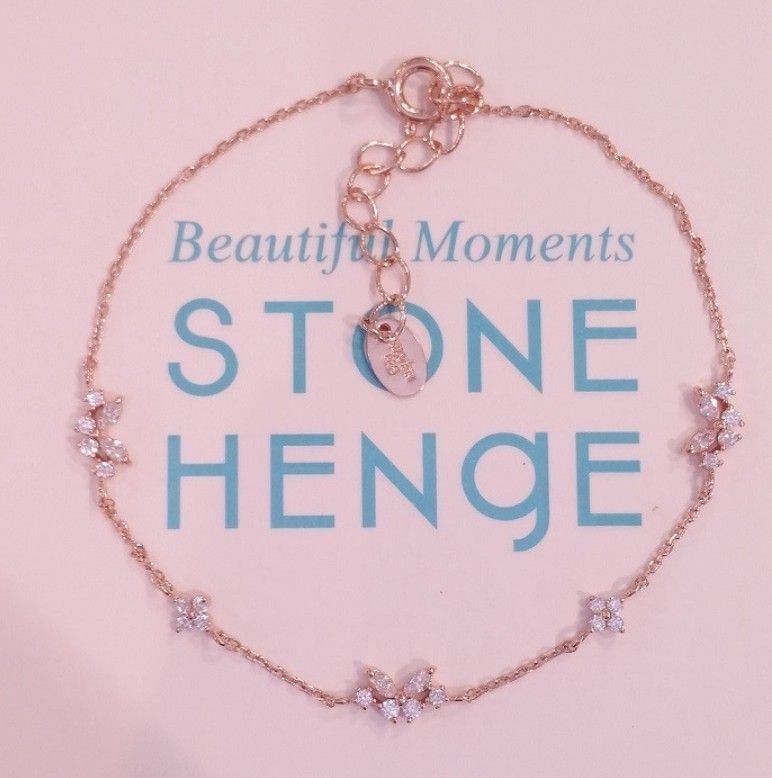 STONE HENgE ローズゴールド ブレスレット SC1037 (STONEHENgE
