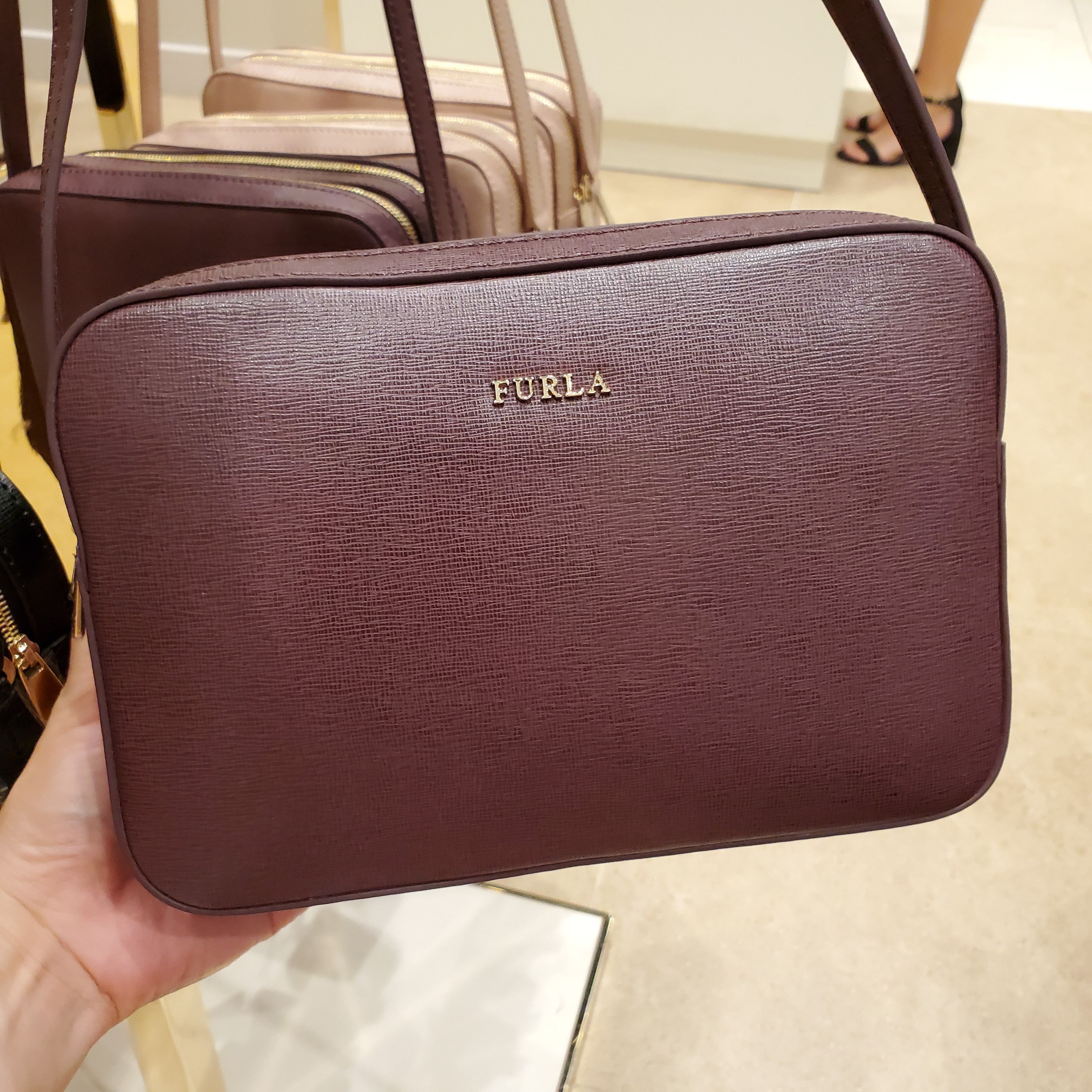 FURLA LILLI クロスボディ ダブルジッパー (FURLA/ショルダーバッグ ...
