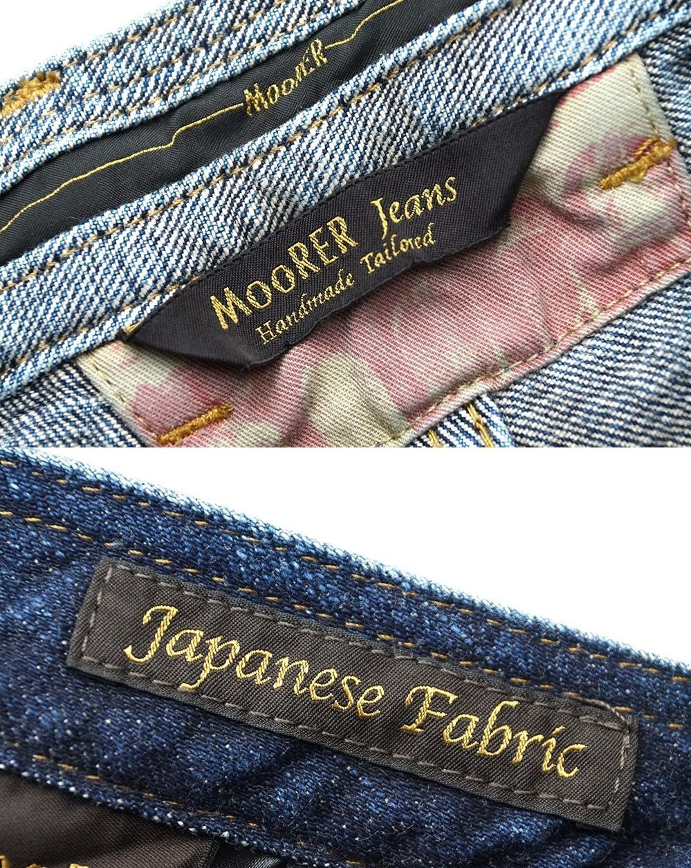 MOORER ムーレー JAPAN FABRIC セルヴィッジデニム 974-DC104 (MOORER MOORER ムーレー JAPAN FABRIC セルヴィッジデニム 974-DC104 (MOORER