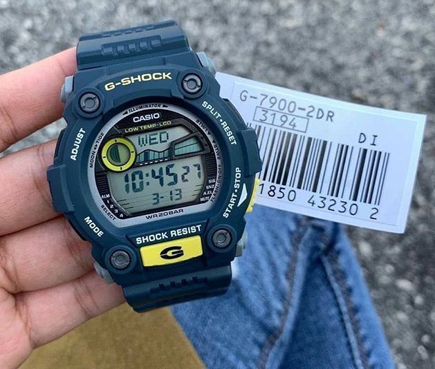 ☆送・関税込☆ CASIO G-7900-2 G-SHOCK ダークブルー デジタル (CASIO