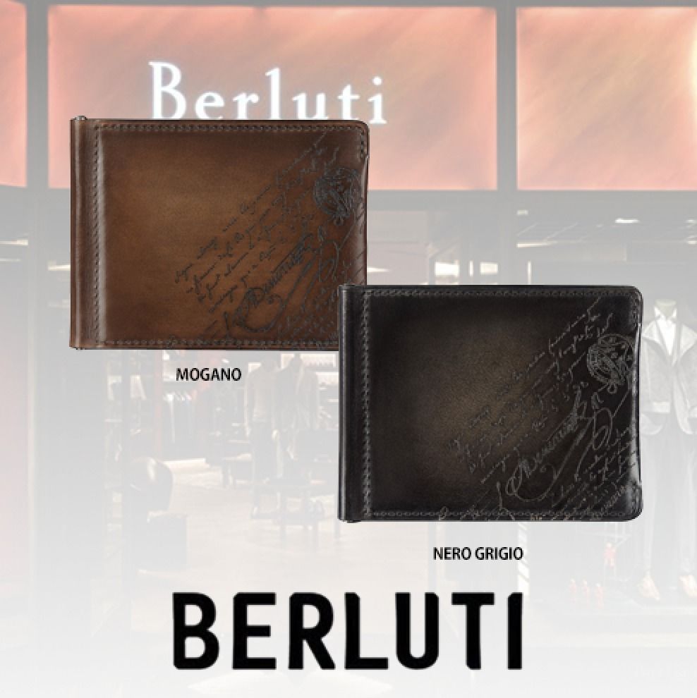 ☆大人気】Berluti☆フィギュアスクリット レザーウォレット ...