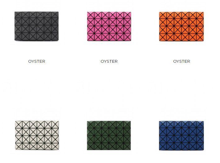 Bao Bao Issey Miyake バオバオ Oyster カードケース 多色有り (BAOBAO Bao Bao Issey Miyake バオバオ Oyster カードケース 多色有り (BAOBAO